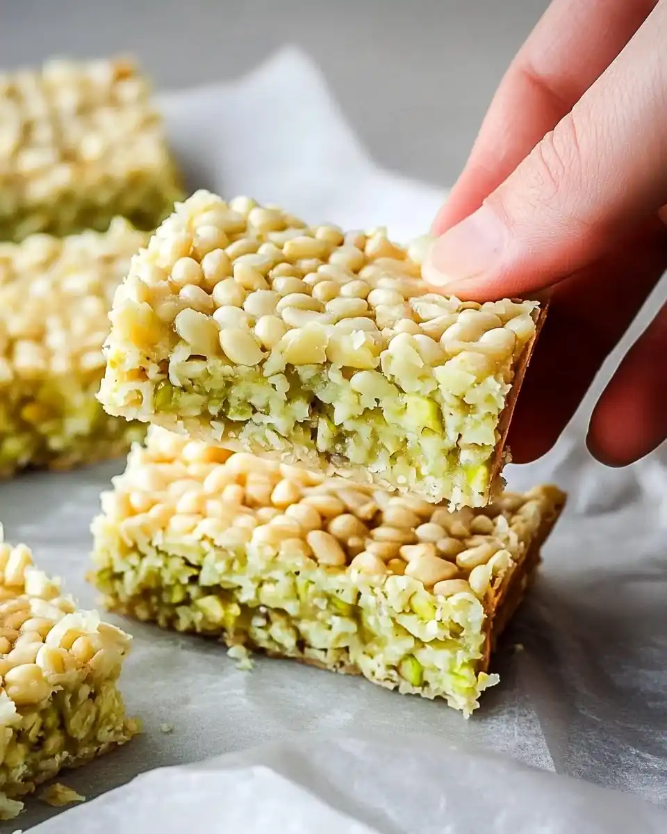 Pistazien-Reis-Krispie-Leckereien: So schnell gelingen sie!