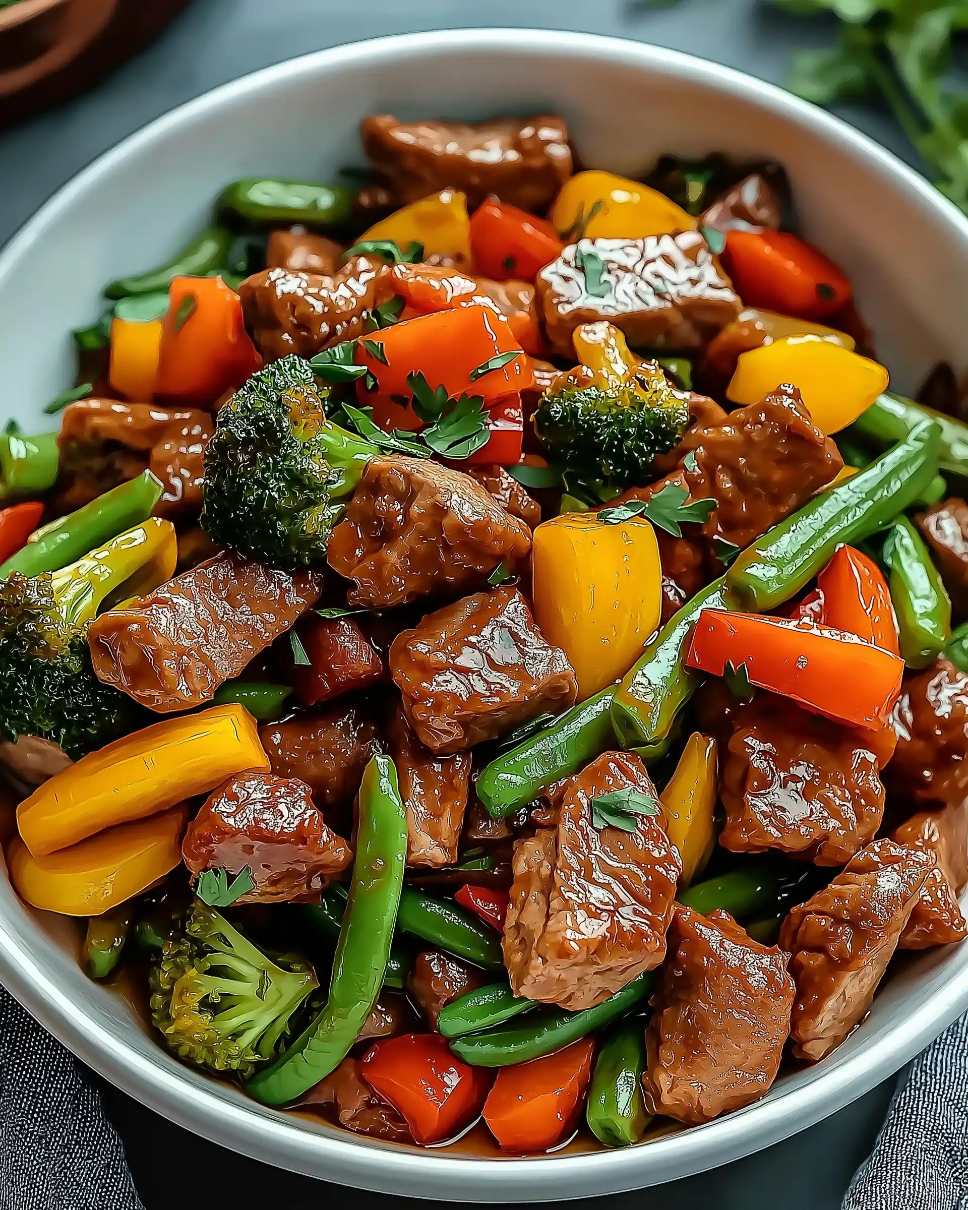 Rindfleisch-Pfanne mit Gemüse: So gelingt sie perfekt!