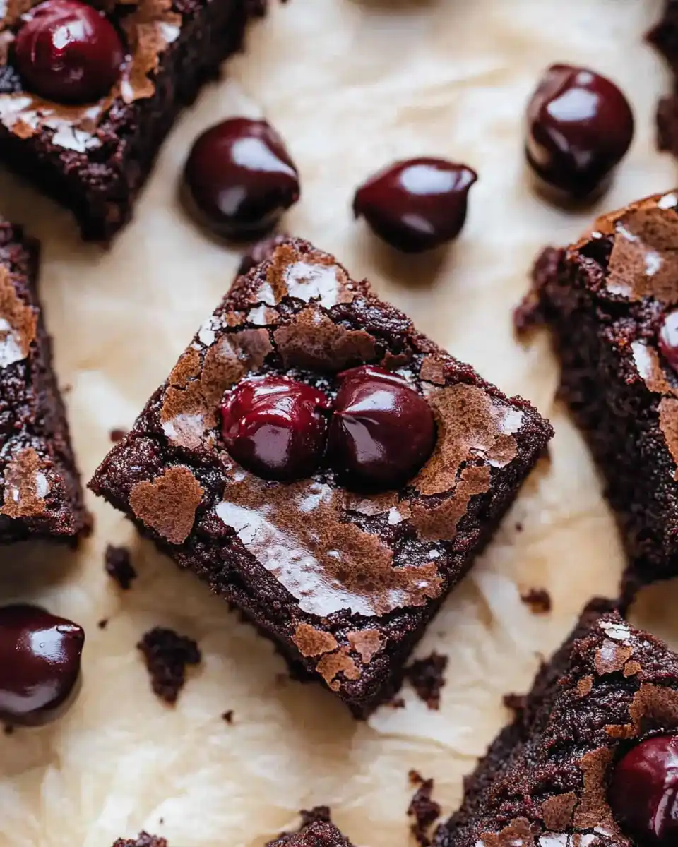 Schokoladenkirschen Brownies: Verführerisch einfach backen!