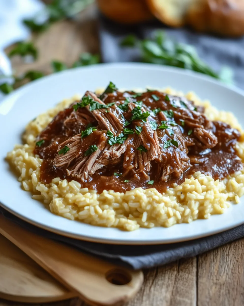 Schweinebraten mit Parmesan-Risotto: Ein Genuss für Feinschmecker!