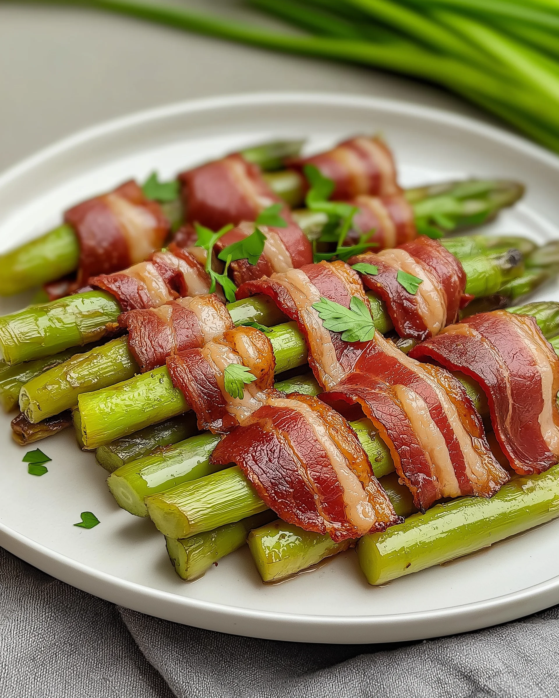 Spargel mit Rindfleisch und Bacon: Ein Genussmoment!