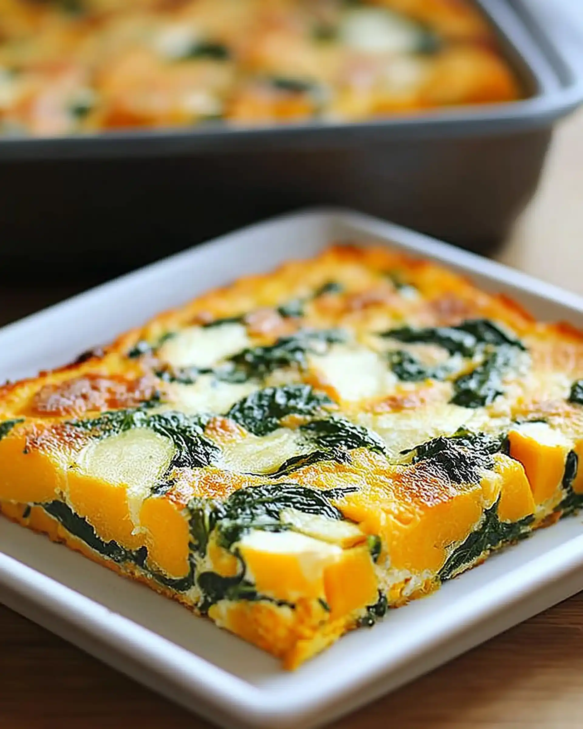 Süßkartoffel-Spinat-Auflauf: Ein gesundes & leckeres Rezept!
