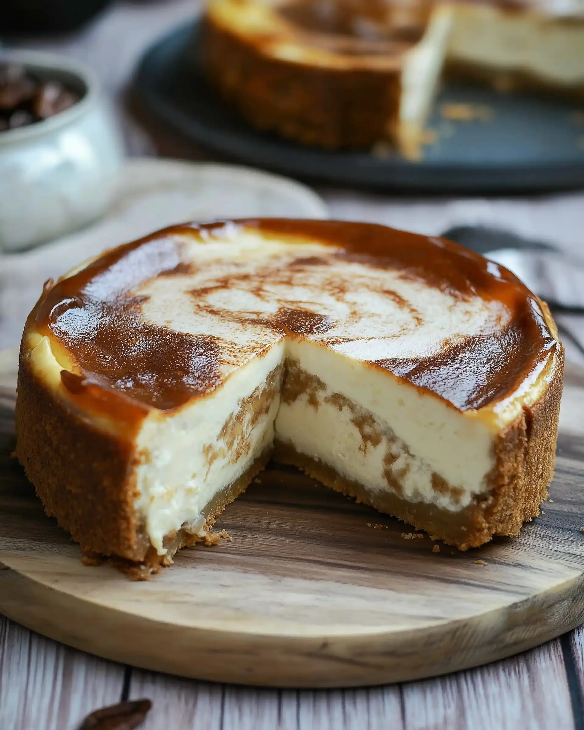Zimtschnecken-Cheesecake: Ein unwiderstehlicher Genuss!