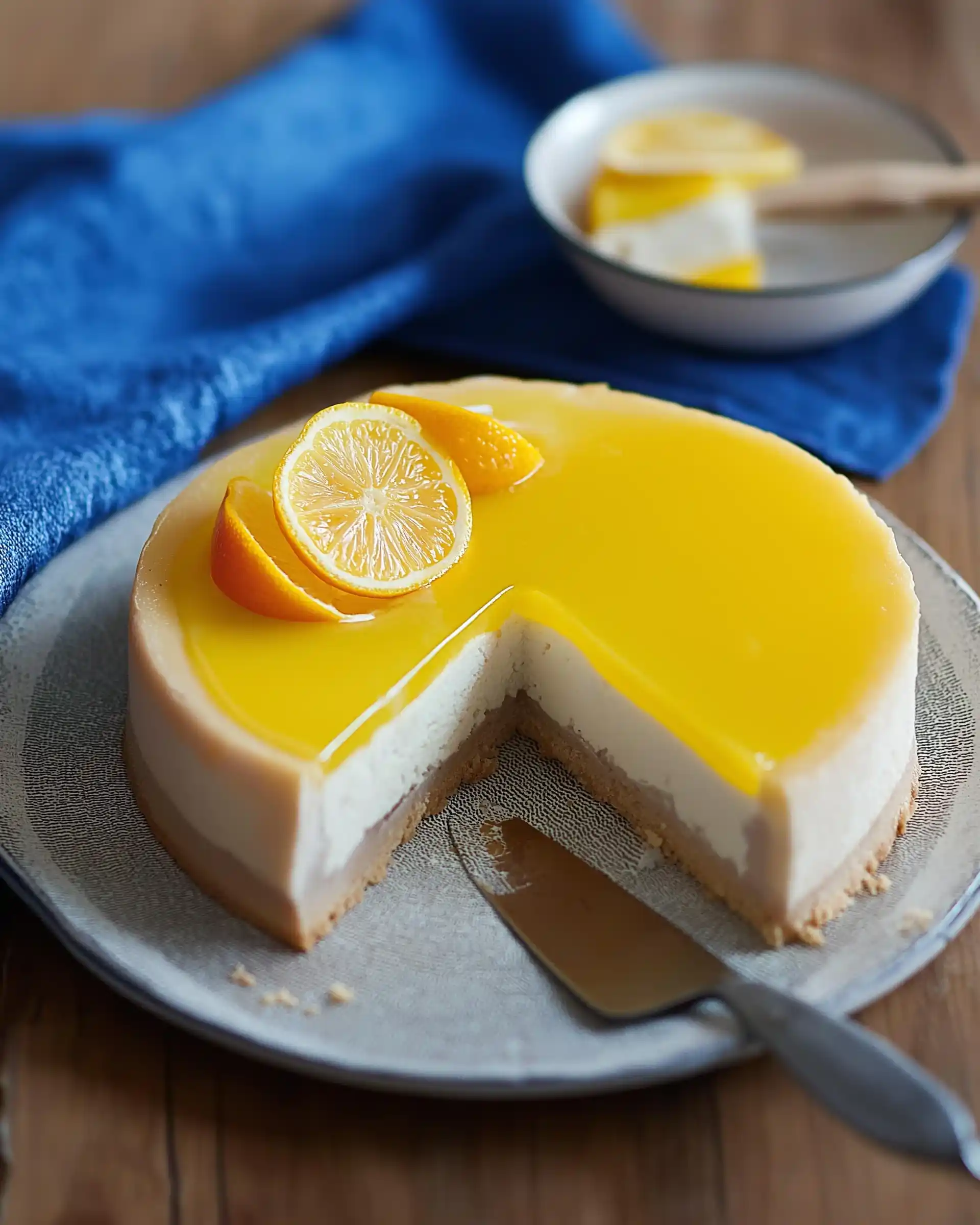 Zitronen-Käsekuchen ohne Backen – Einfach und lecker!