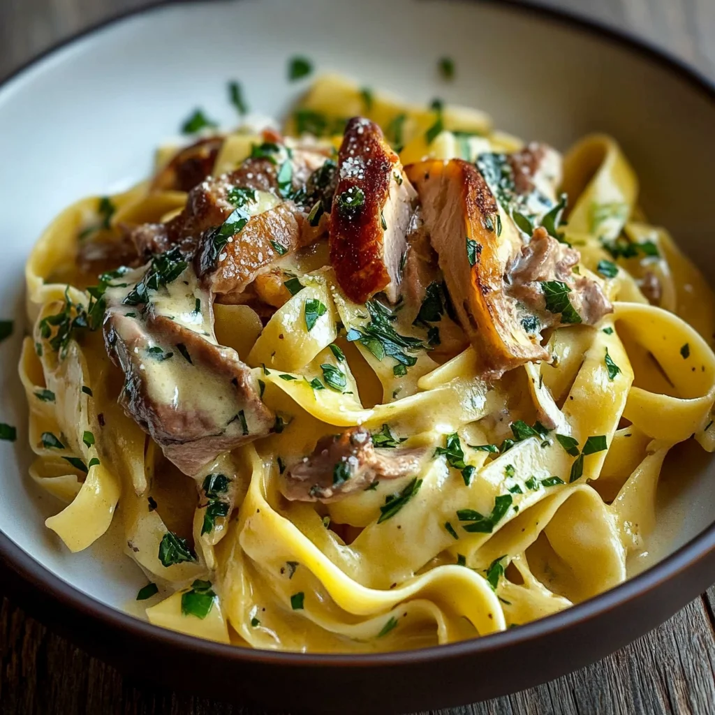 Geschmorte Kaninchenkeule mit Tagliatelle: So gelingt’s!