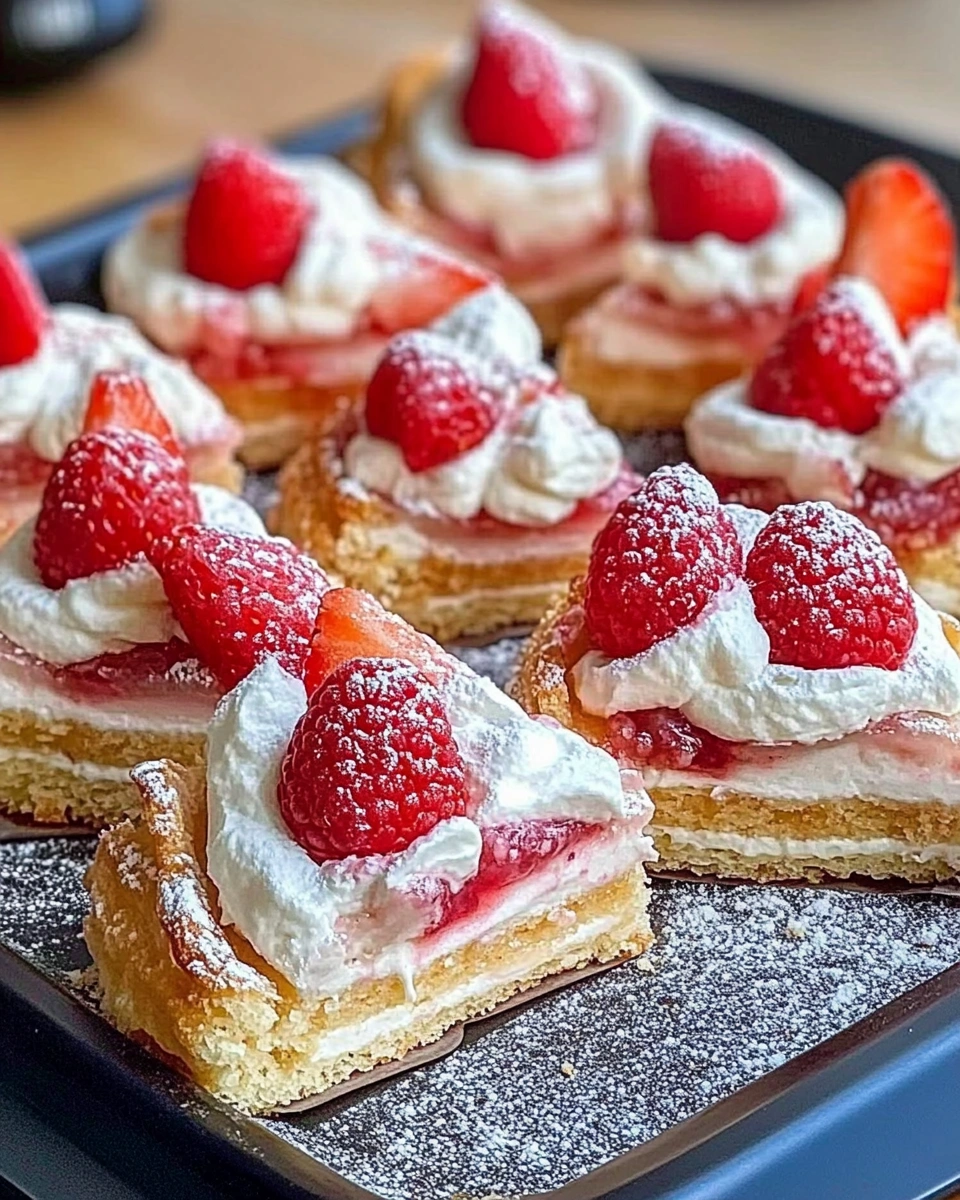 Erdbeerkissen aus Blätterteig: Ein himmlisches Rezept!