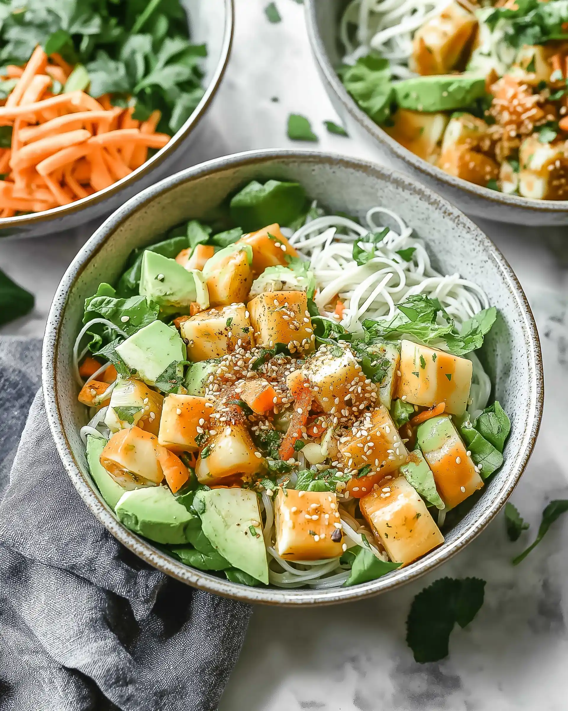 Frühlingsrollen-Bowl: Entdecke das leckere Rezept!