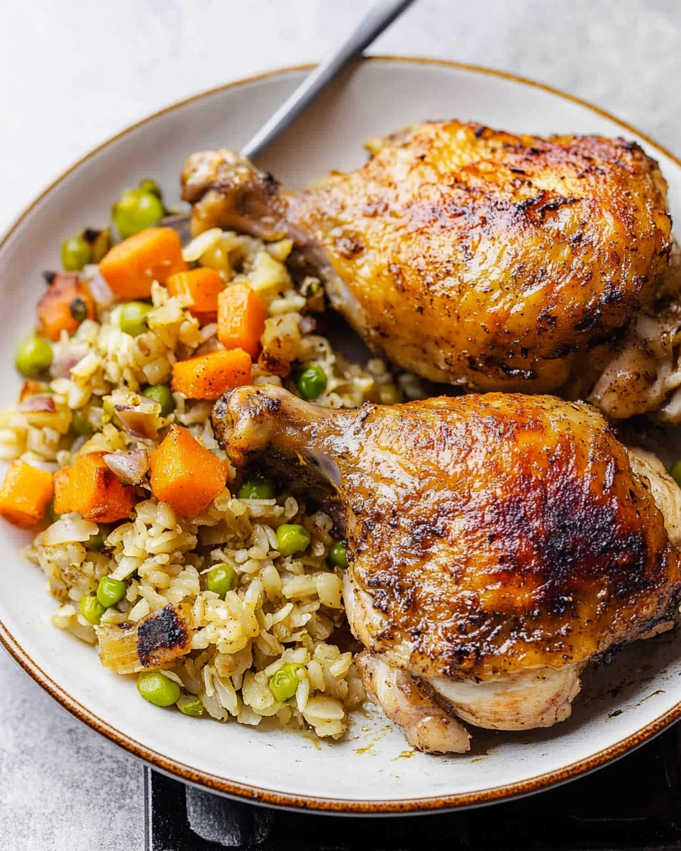 Hähnchen mit Reis aus dem Ofen: Ein einfaches Rezept!