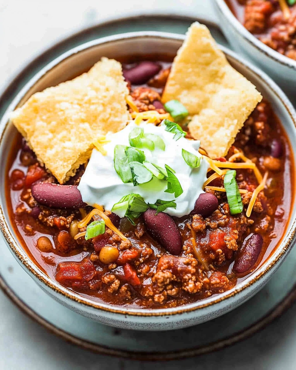 Herzhafter Chili aus dem Slow Cooker für gemütliche Abende!