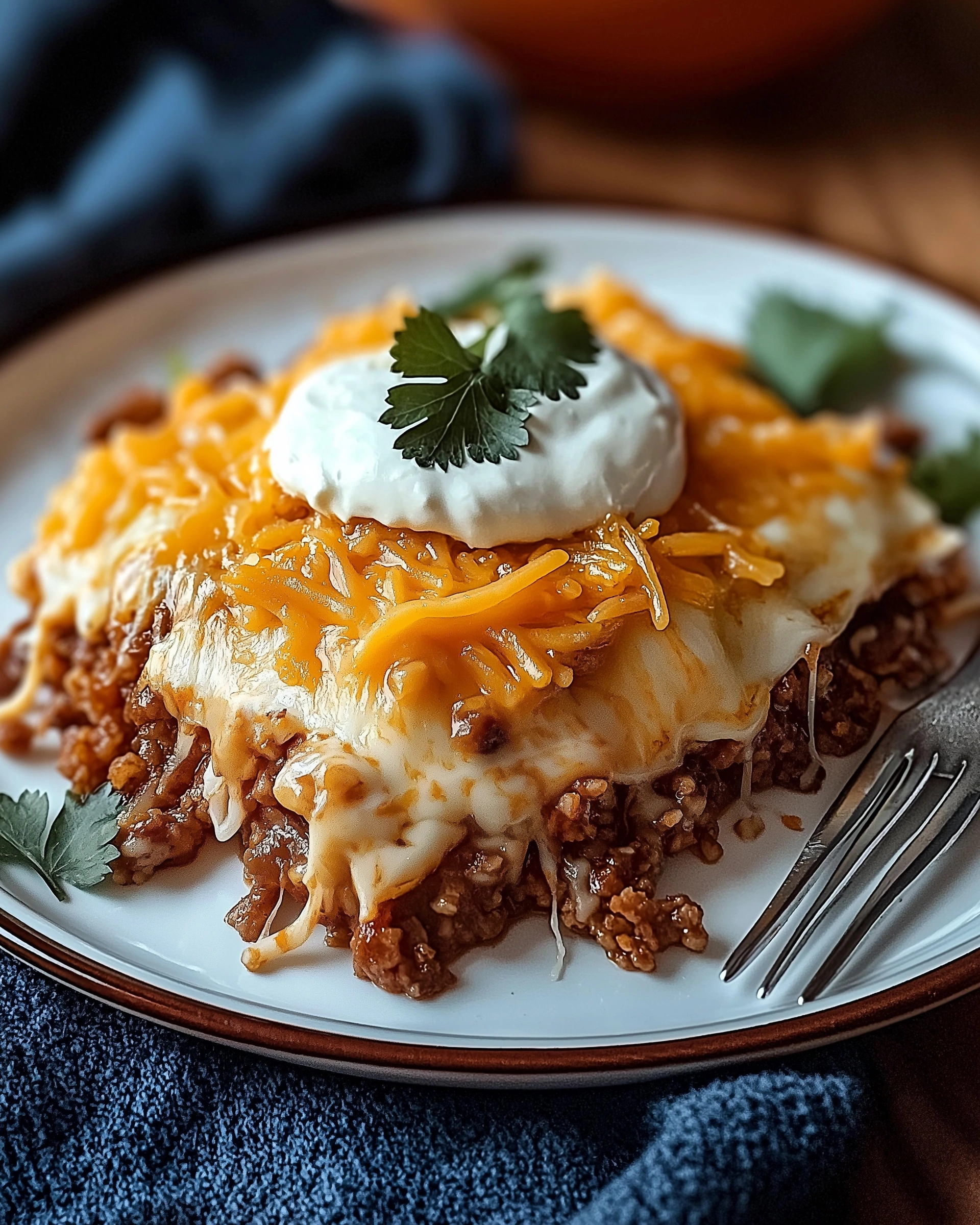 Herzhafter Kartoffel-Taco-Auflauf: Ein Genuss für alle!