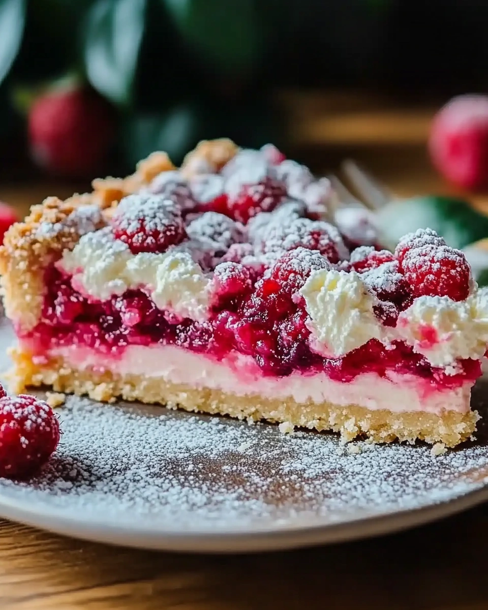 Himmlischer Streuselkuchen mit Mascarpone und Himbeeren – Ein Genuss, den Sie lieben werden!
