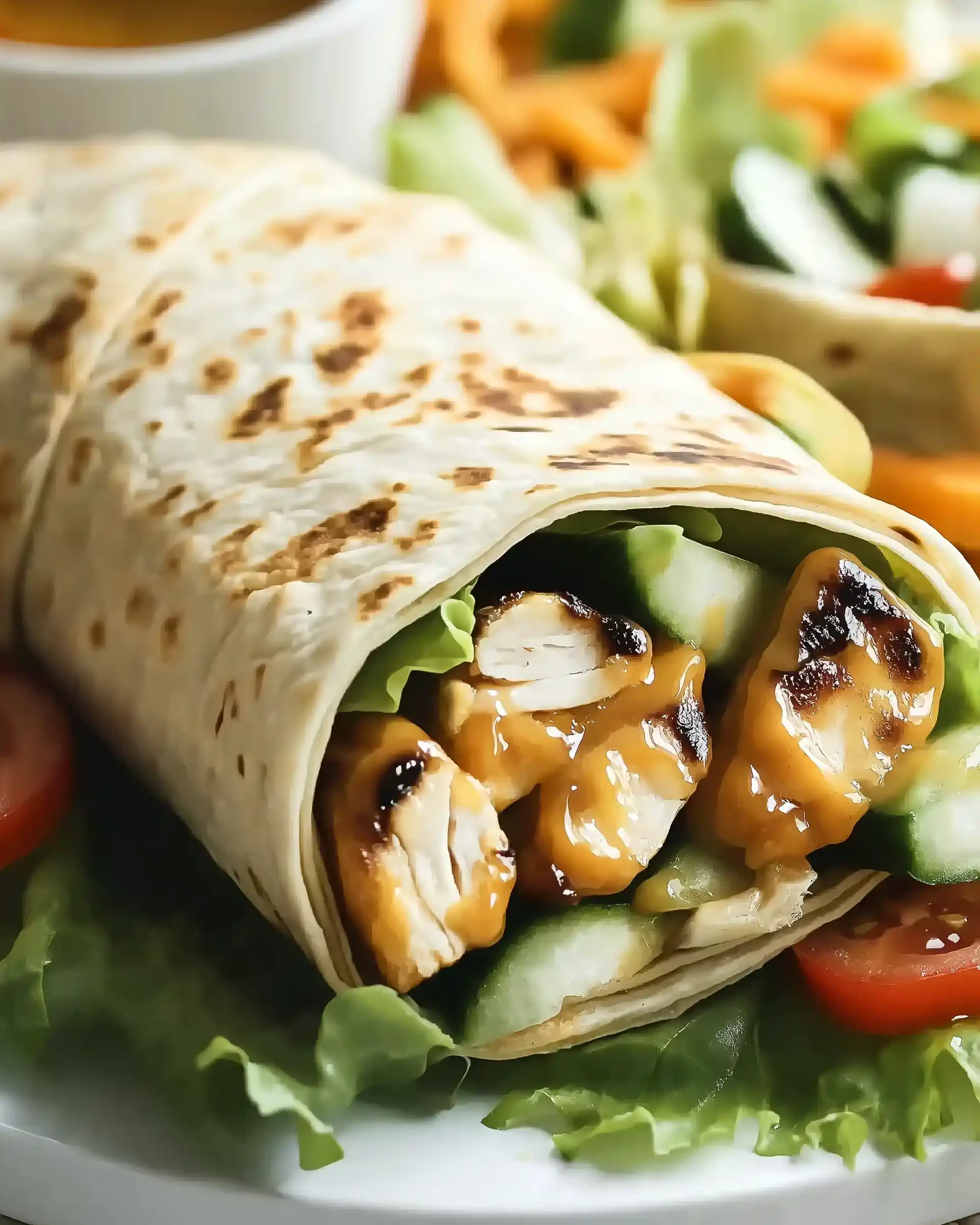 Honig-Senf-Hühnchen-Wraps: Ein schnelles Rezept für Genießer!