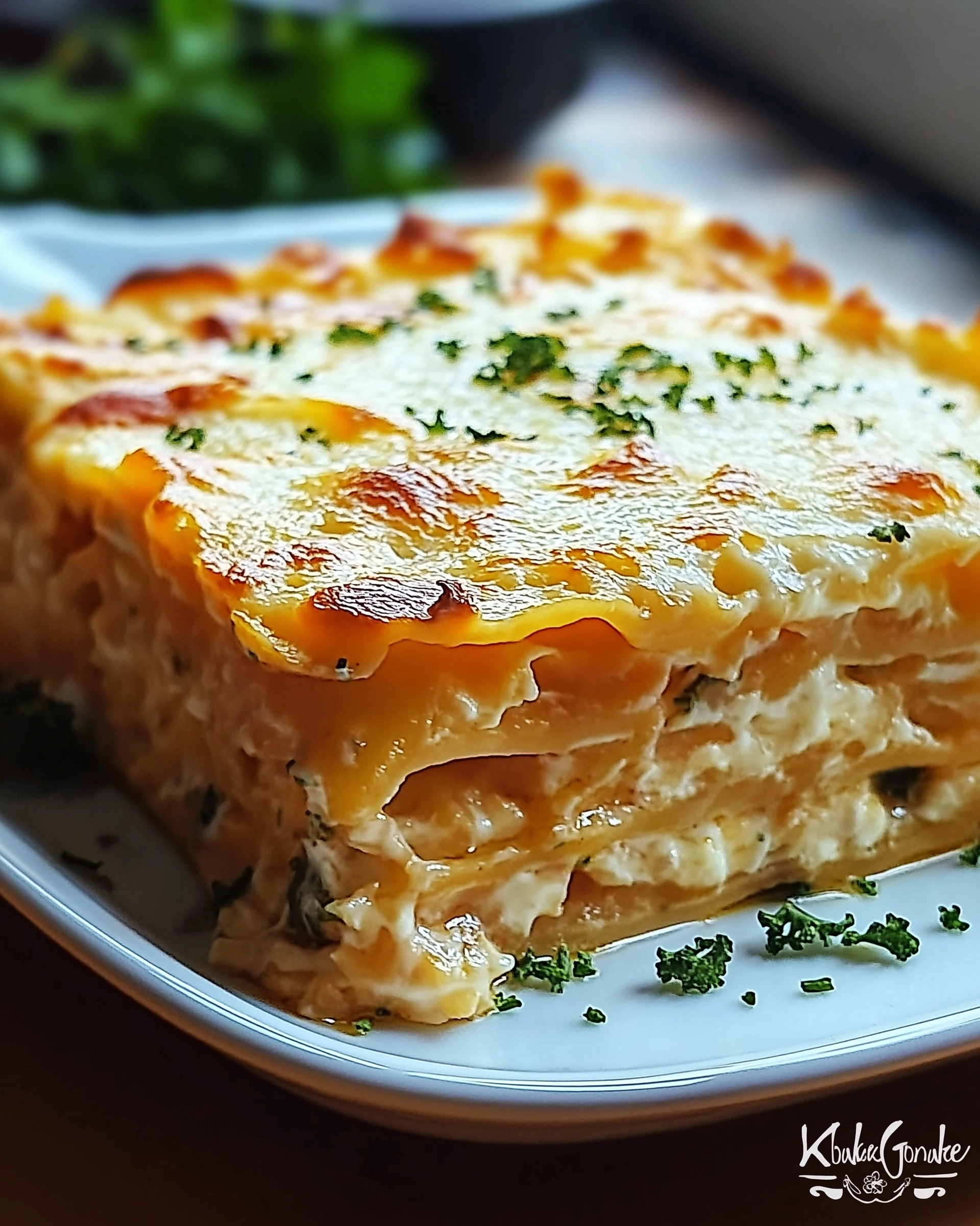 Knoblauchbutter-Garnelen-Lasagne: Einfach lecker selbstgemacht!