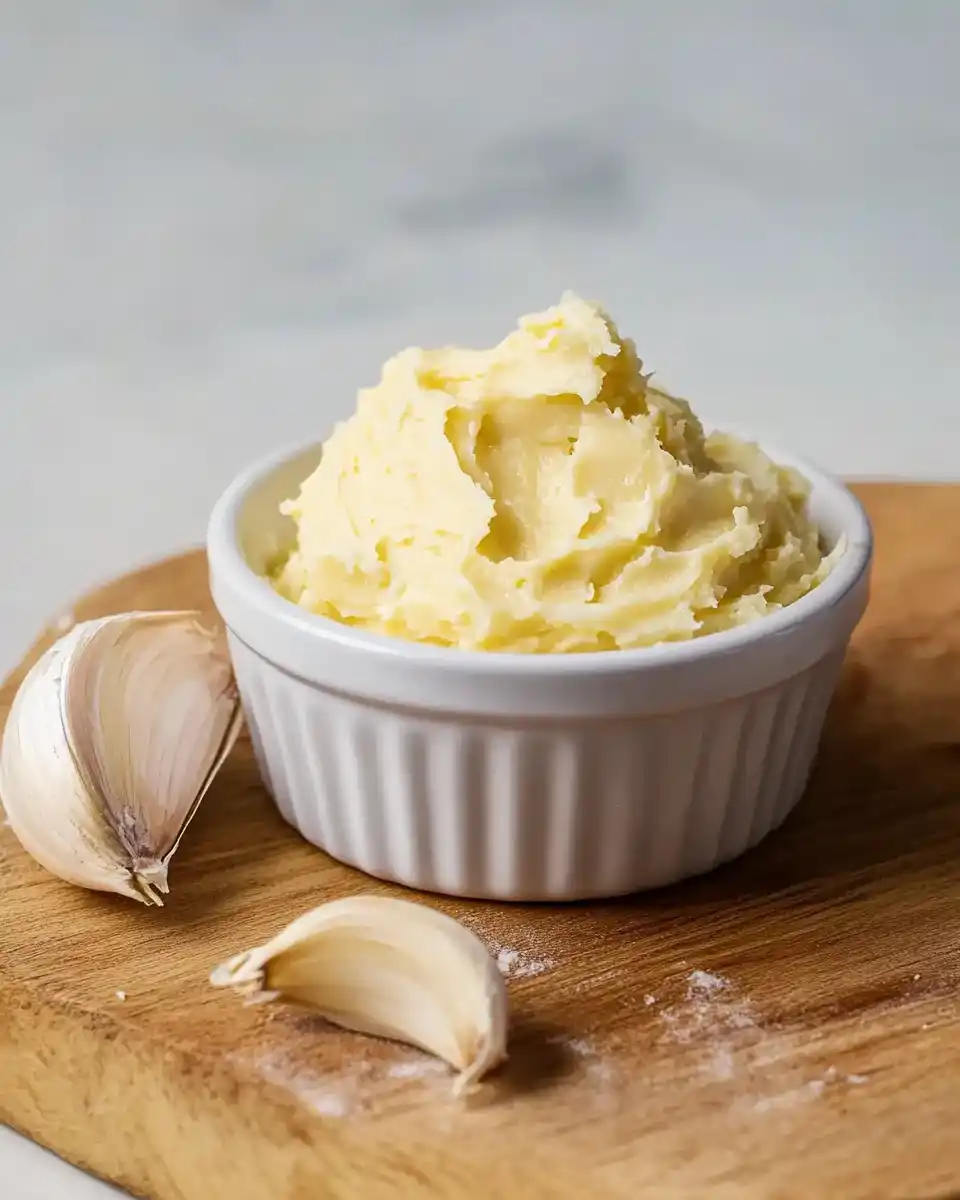 Knoblauchbutter auf pflanzlicher Basis: Einfach selbst machen!