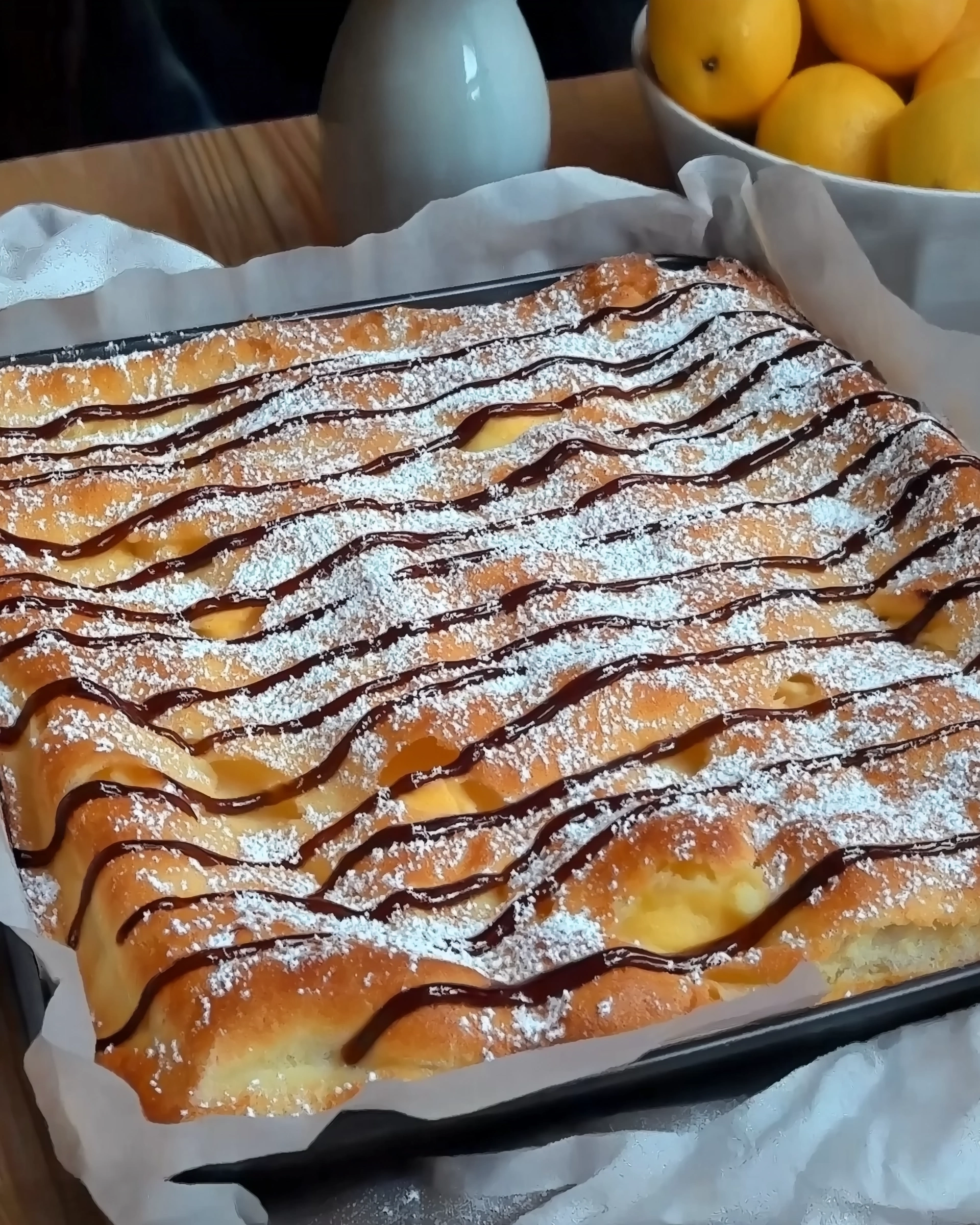 Ofenpfannkuchen mit Apfel und Zimt einfach zubereiten!