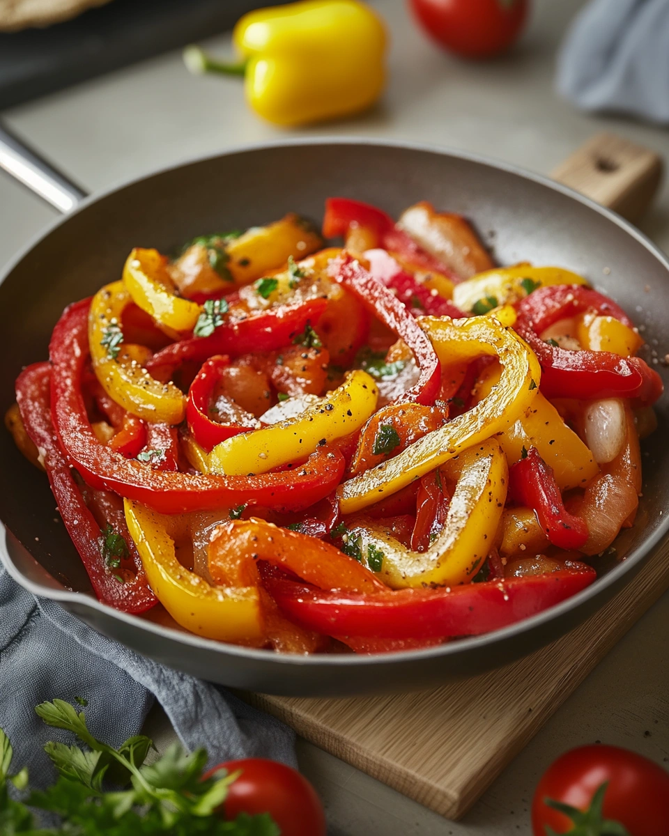 Paprika-Zwiebel-Gemüse: So gelingt das perfekte Rezept!