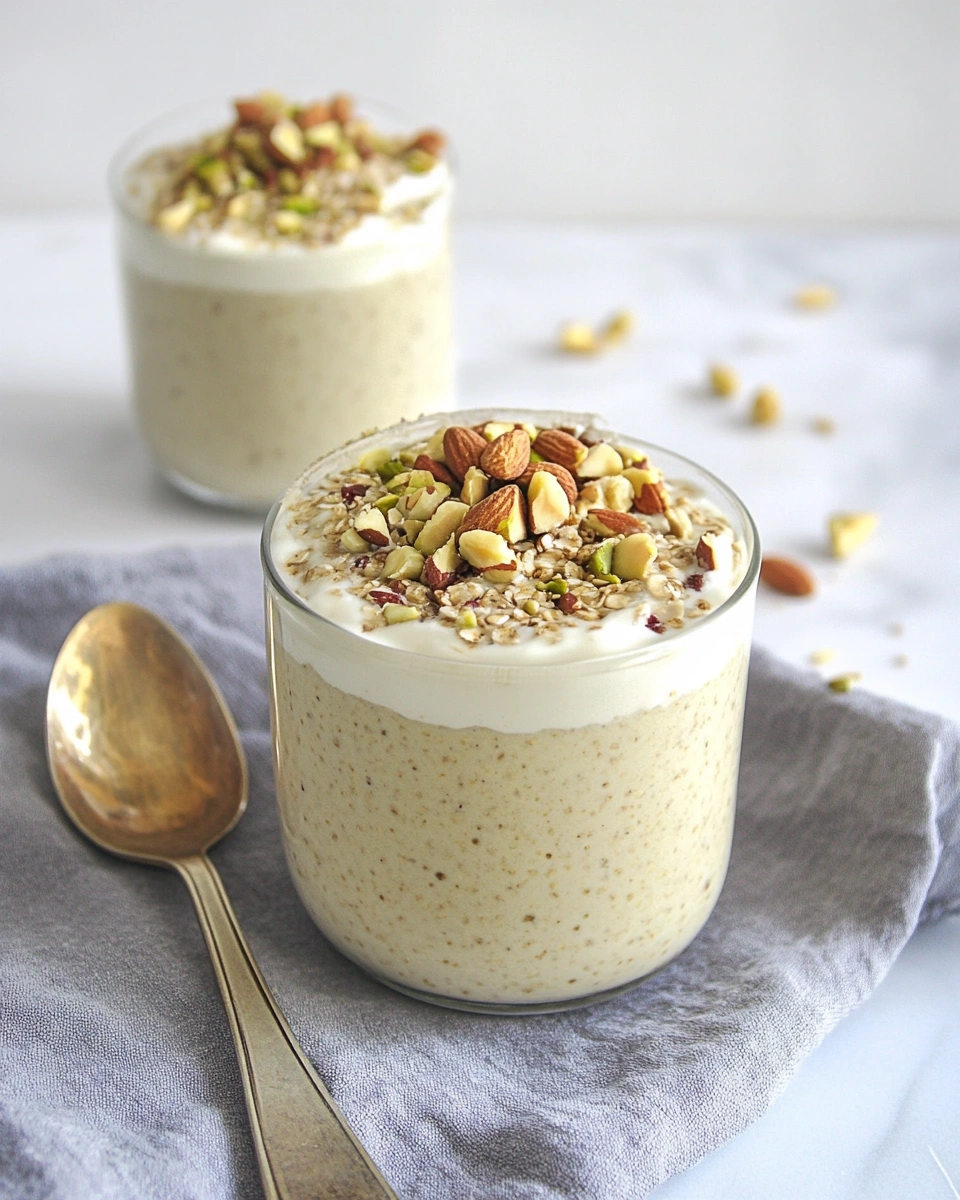 Pistazien Overnight Oats – Ein einfaches Rezept entdecken!