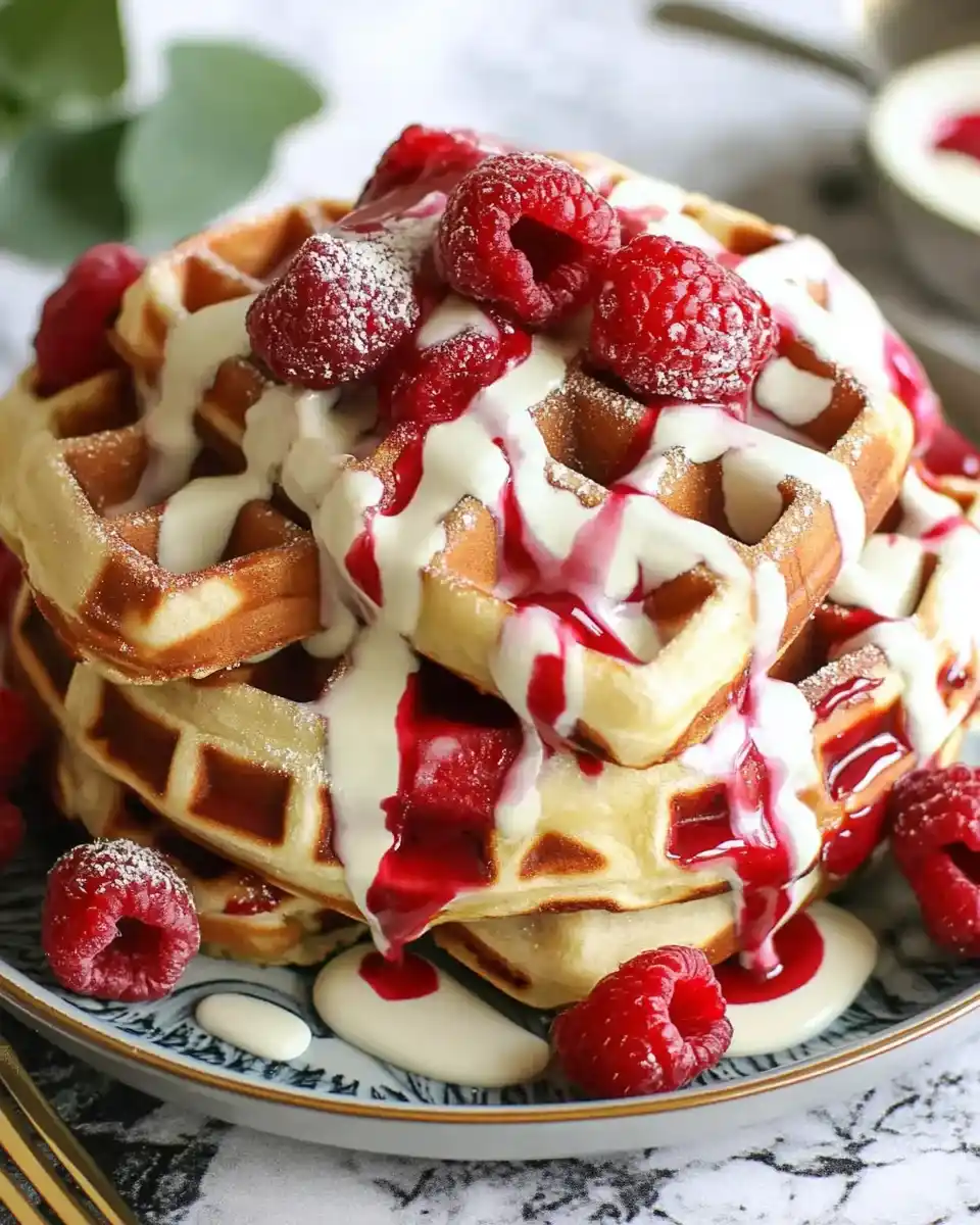 Rote Samt-Marmorwaffeln: Ein Rezept für Genuss!