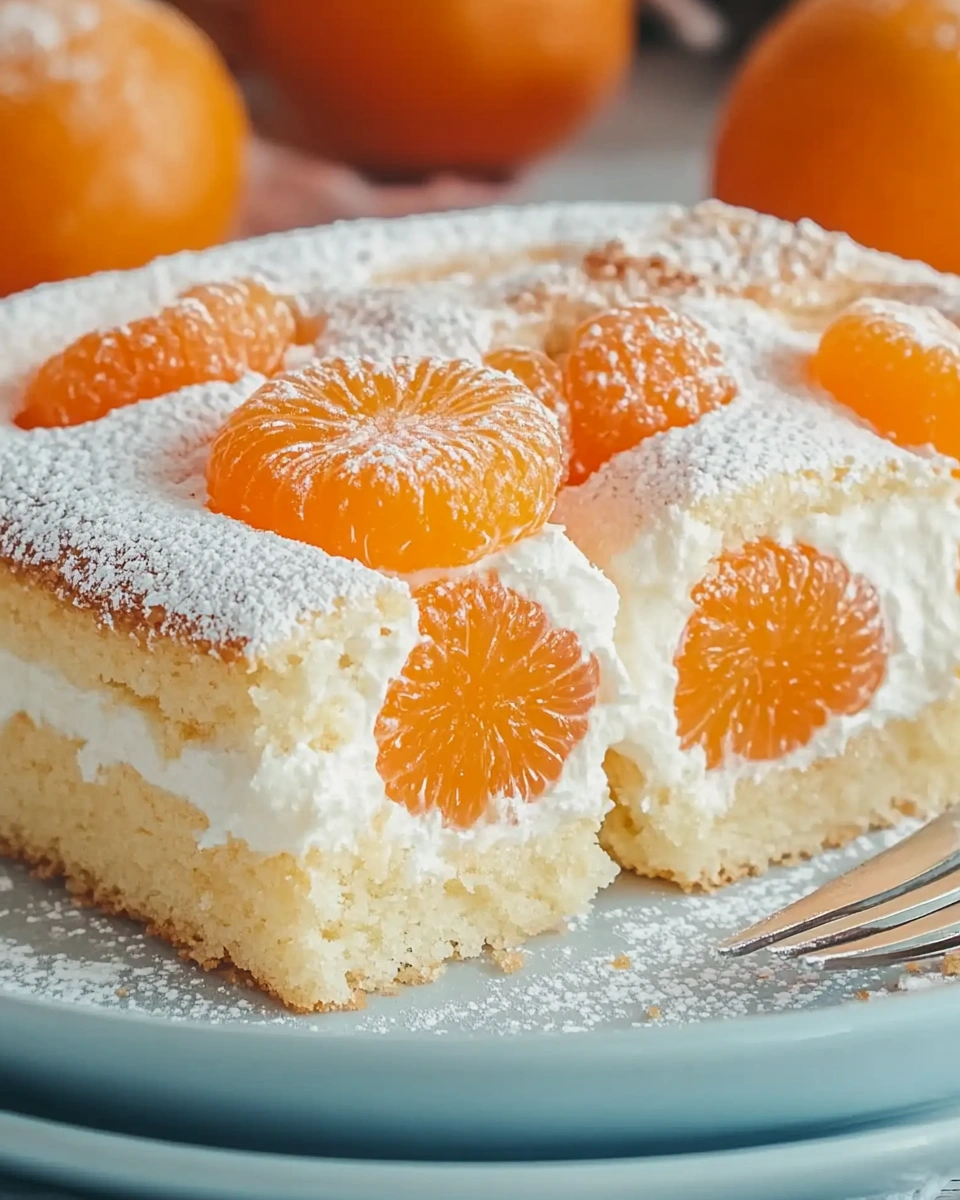 Schmandkuchen mit Mandarinen: Ein himmlisches Rezept!