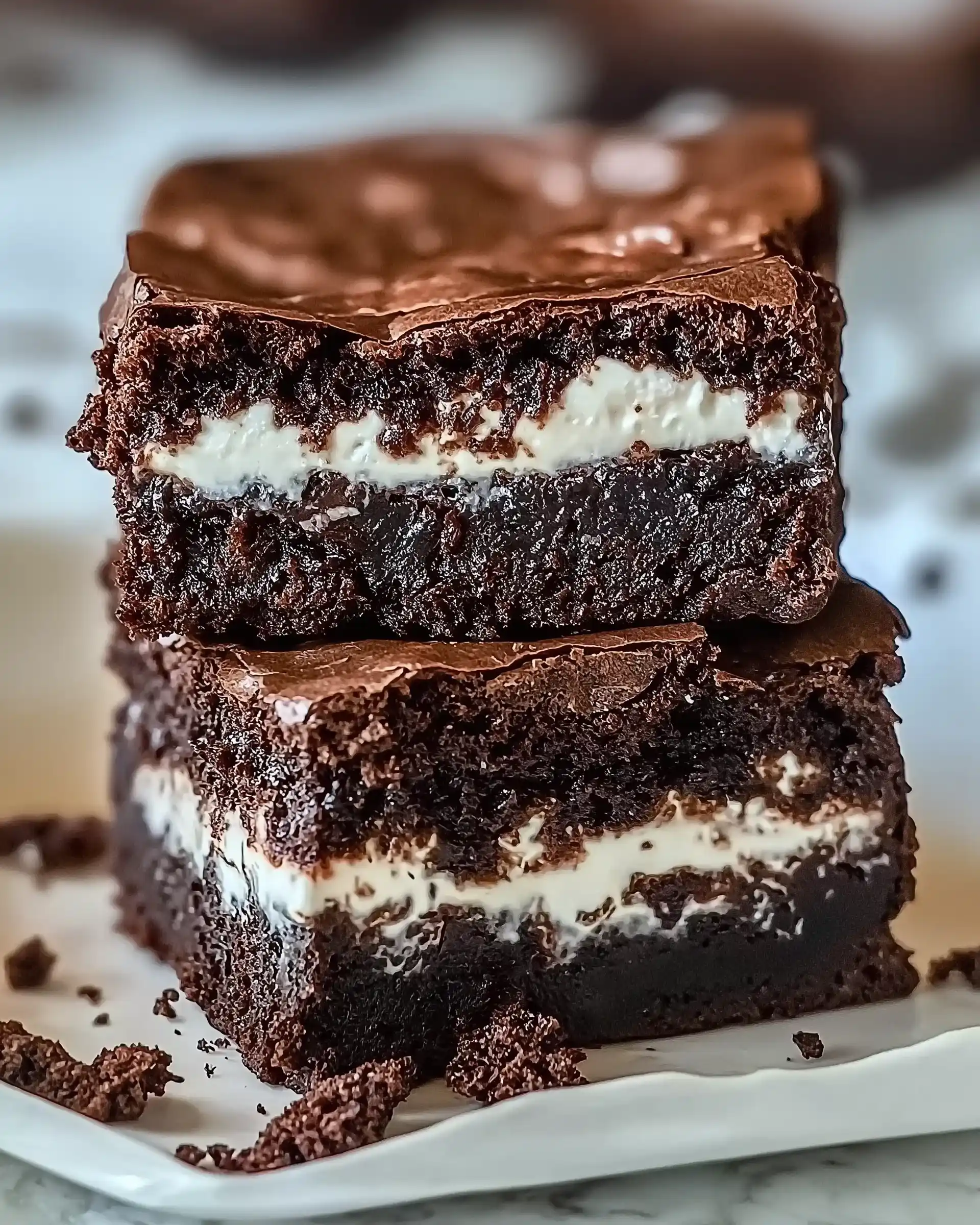 Schokoladen-Brownies mit griechischem Joghurt: Einfach lecker!