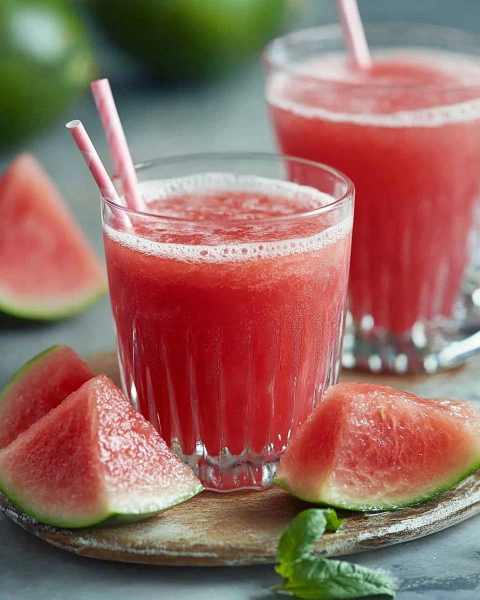 Wassermelonen-Sommerdrink: Der perfekte Erfrischungsdrink!