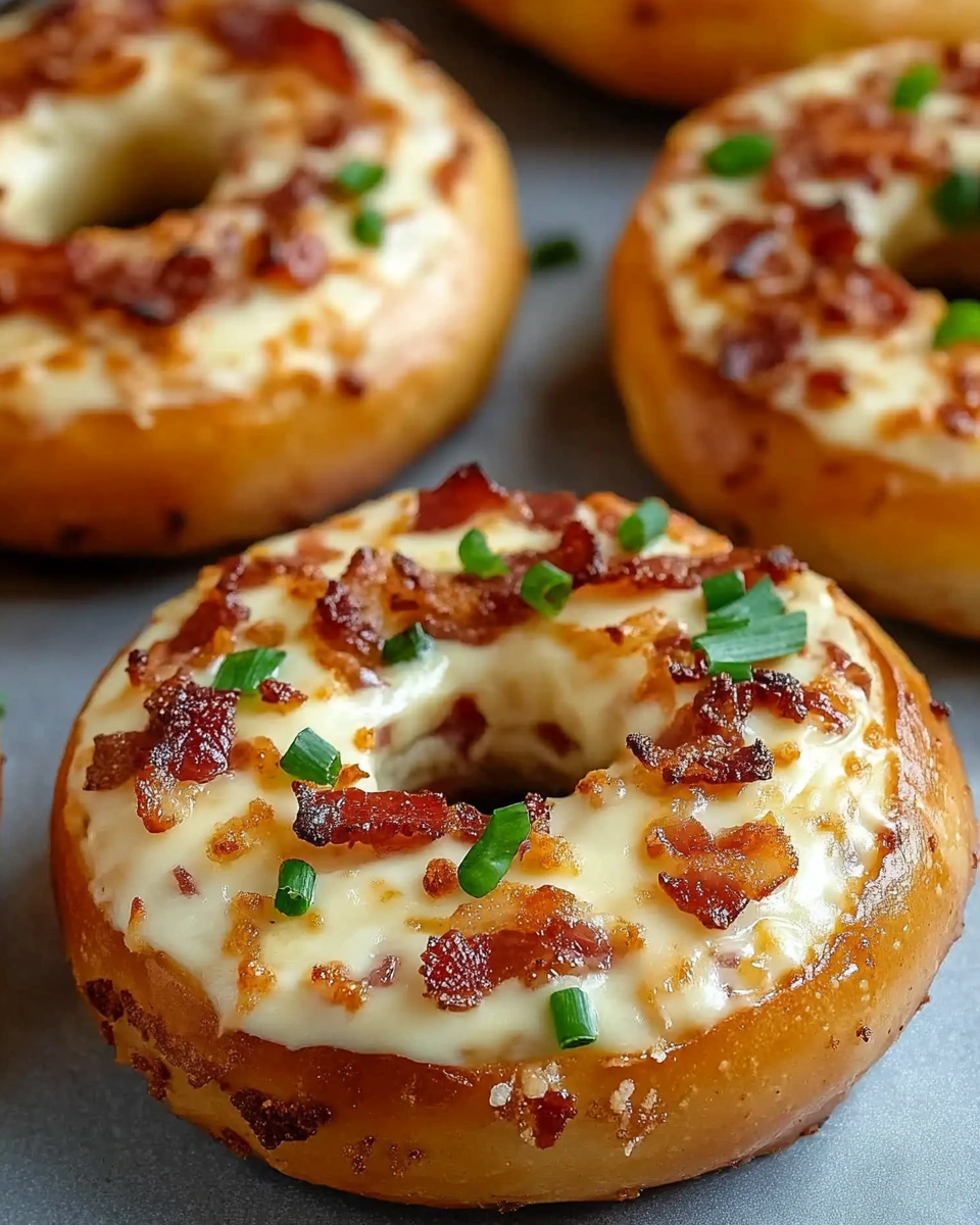 Würzige Bacon-Creamcheese-Bagels: Genuss für jeden Tag!