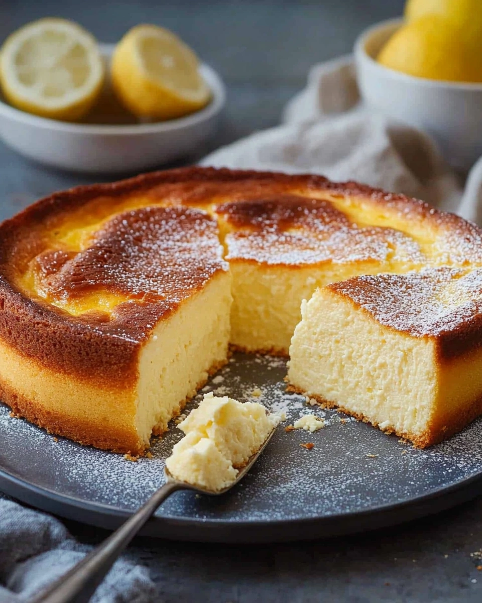 Zitronen-Käsekuchen ohne Boden: Einfach unwiderstehlich!