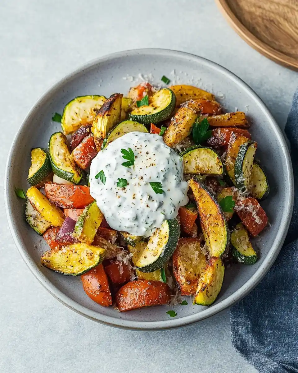 Zucchini-Gemüse aus dem Airfryer perfekt zubereiten!