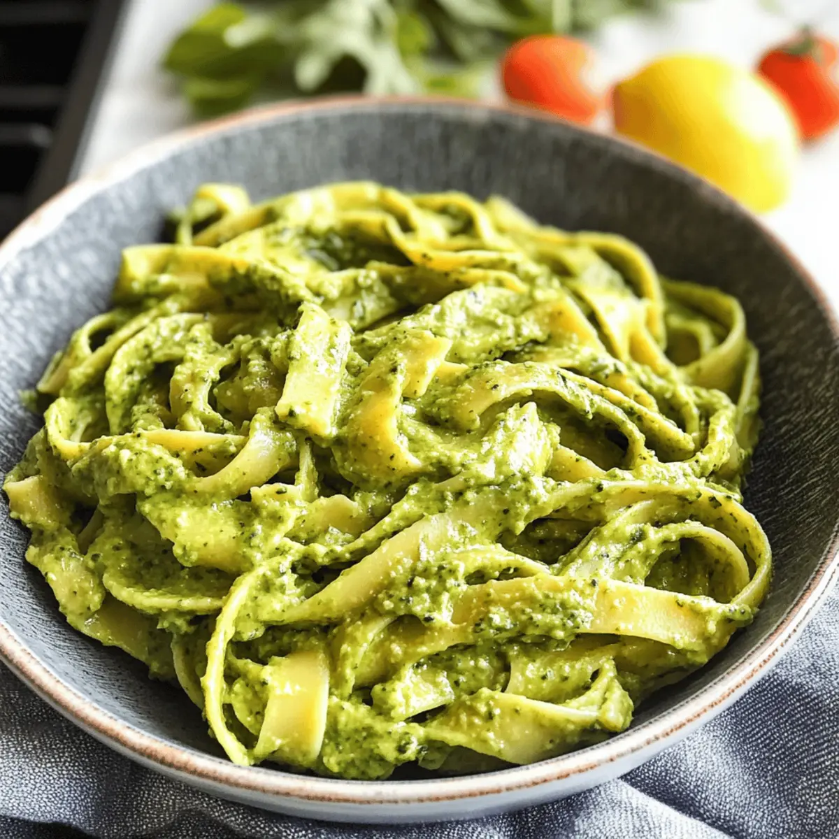 Avocado Zitronen Pesto: Schnelle vegane Köstlichkeit