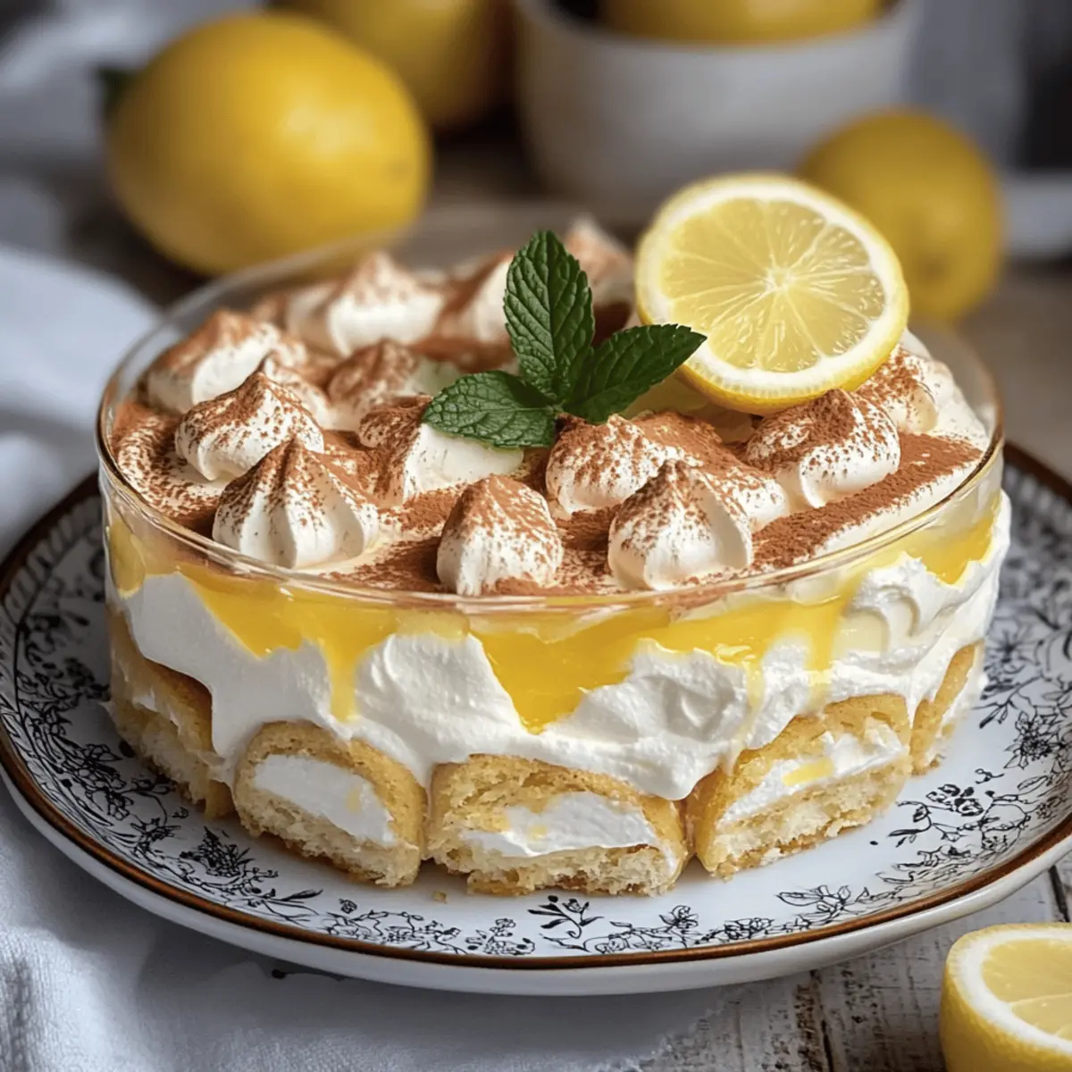 Zitronen Tiramisu ohne Ei: Erfrischendes Dessert für den Sommer