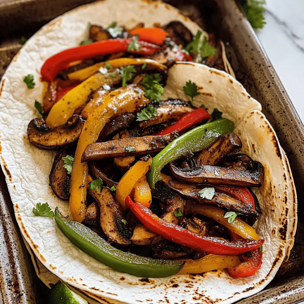 Pilz-Fajitas für gesunde Genussmomente