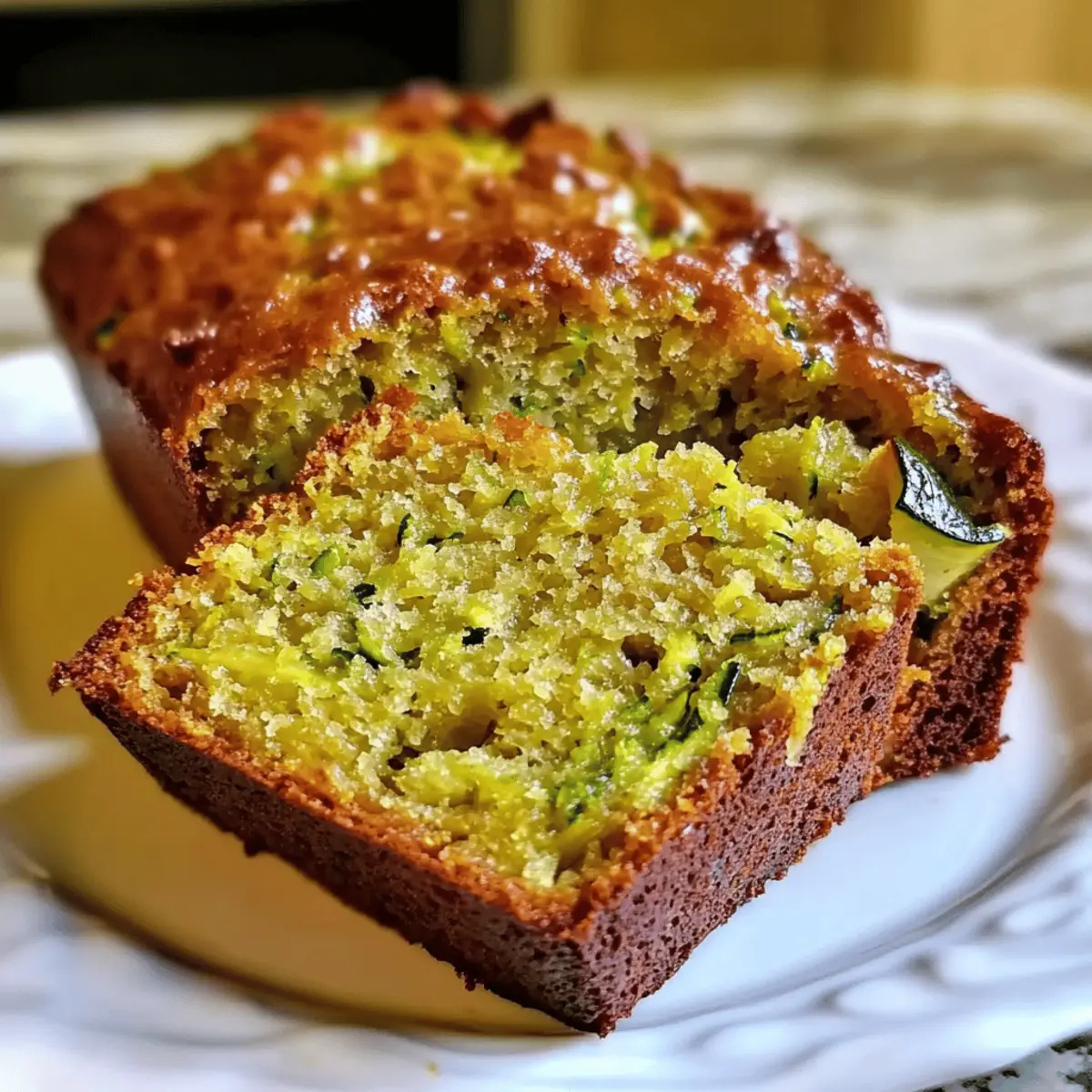 Zitronen-Zucchini-Himmel-Brot für glückliche Gaumen