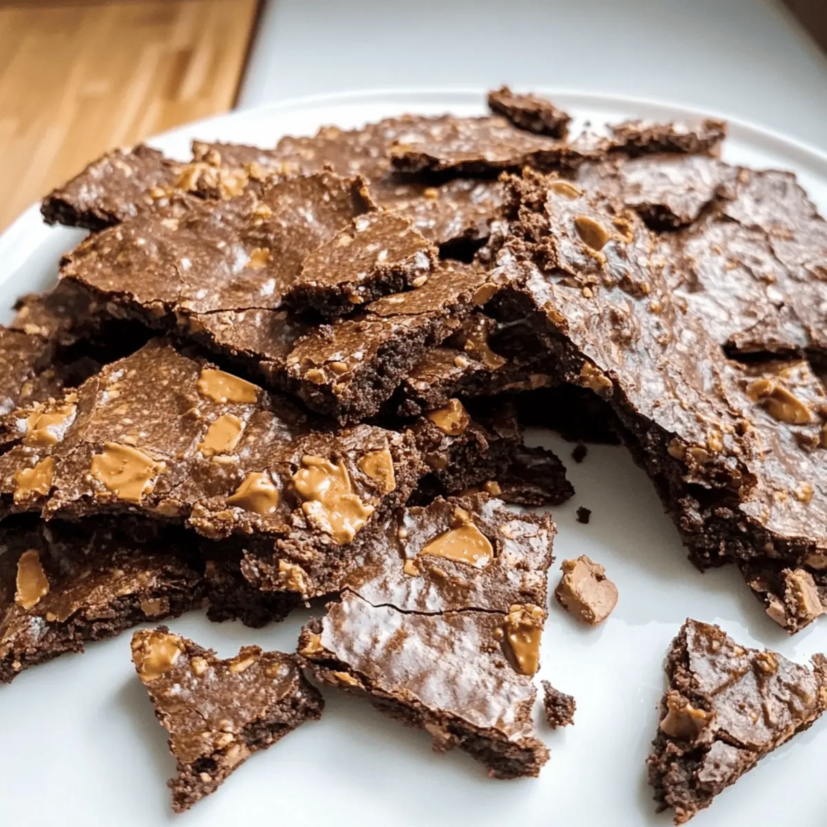 Köstliche Brownie-Britzel für Schokoladenliebhaber