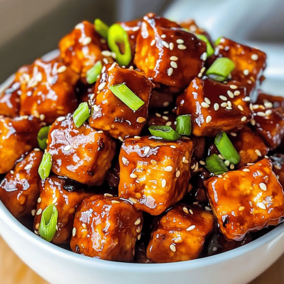 Crispy General Tsos Tofu für echten Genuss