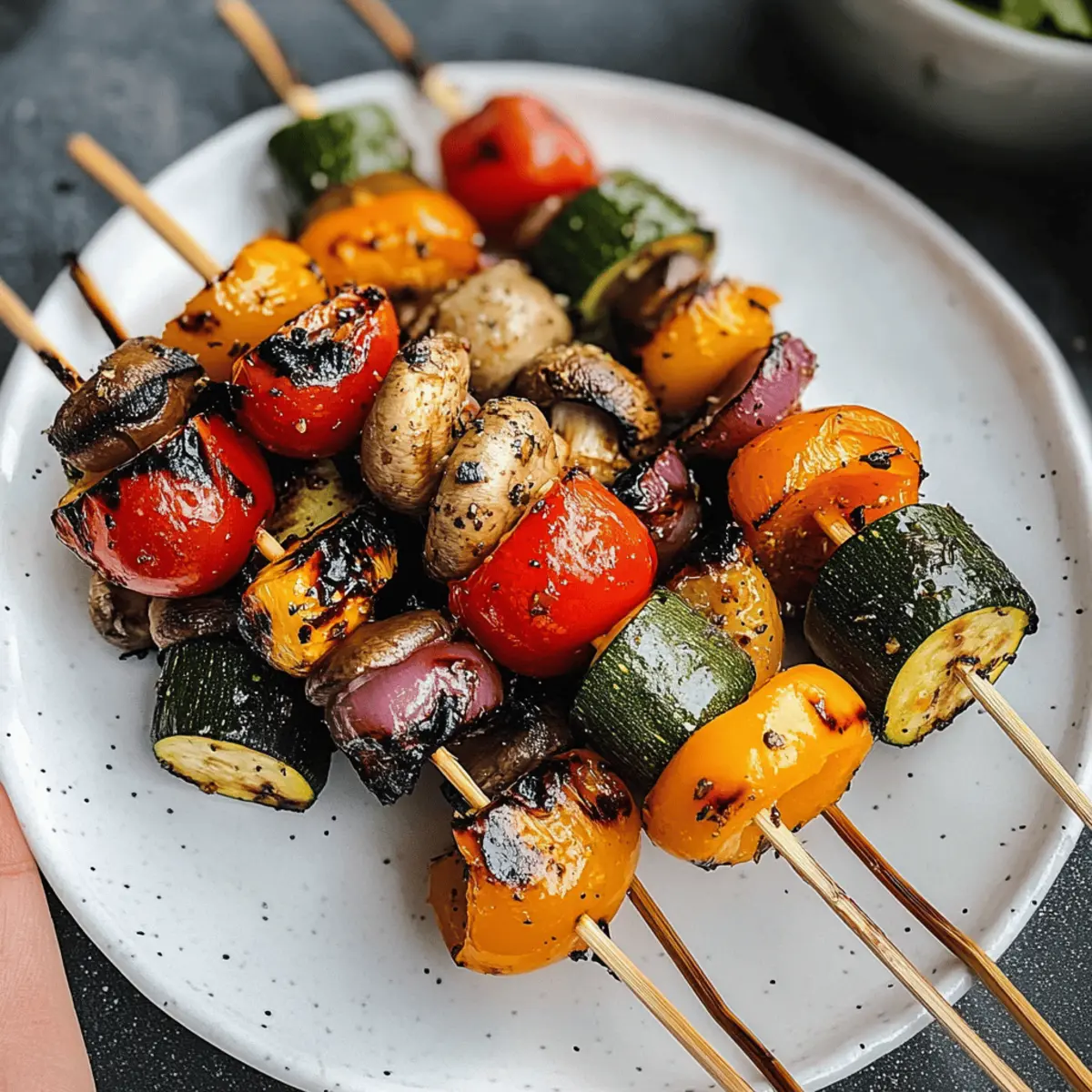Gemüsespieße grillen: Bunte Leckerei für den Sommer