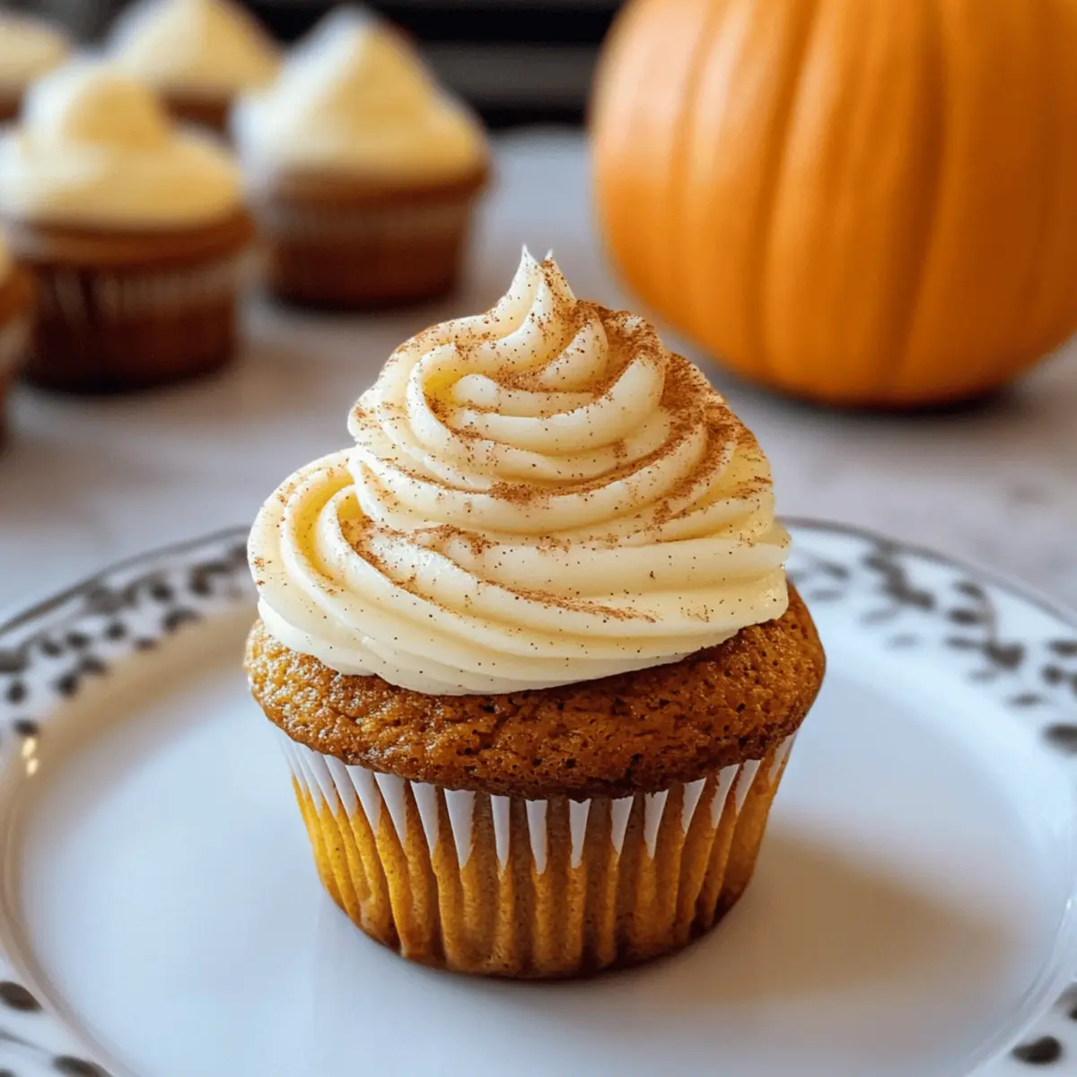 Kürbis Muffins mit Frischkäse-Frosting geniessen