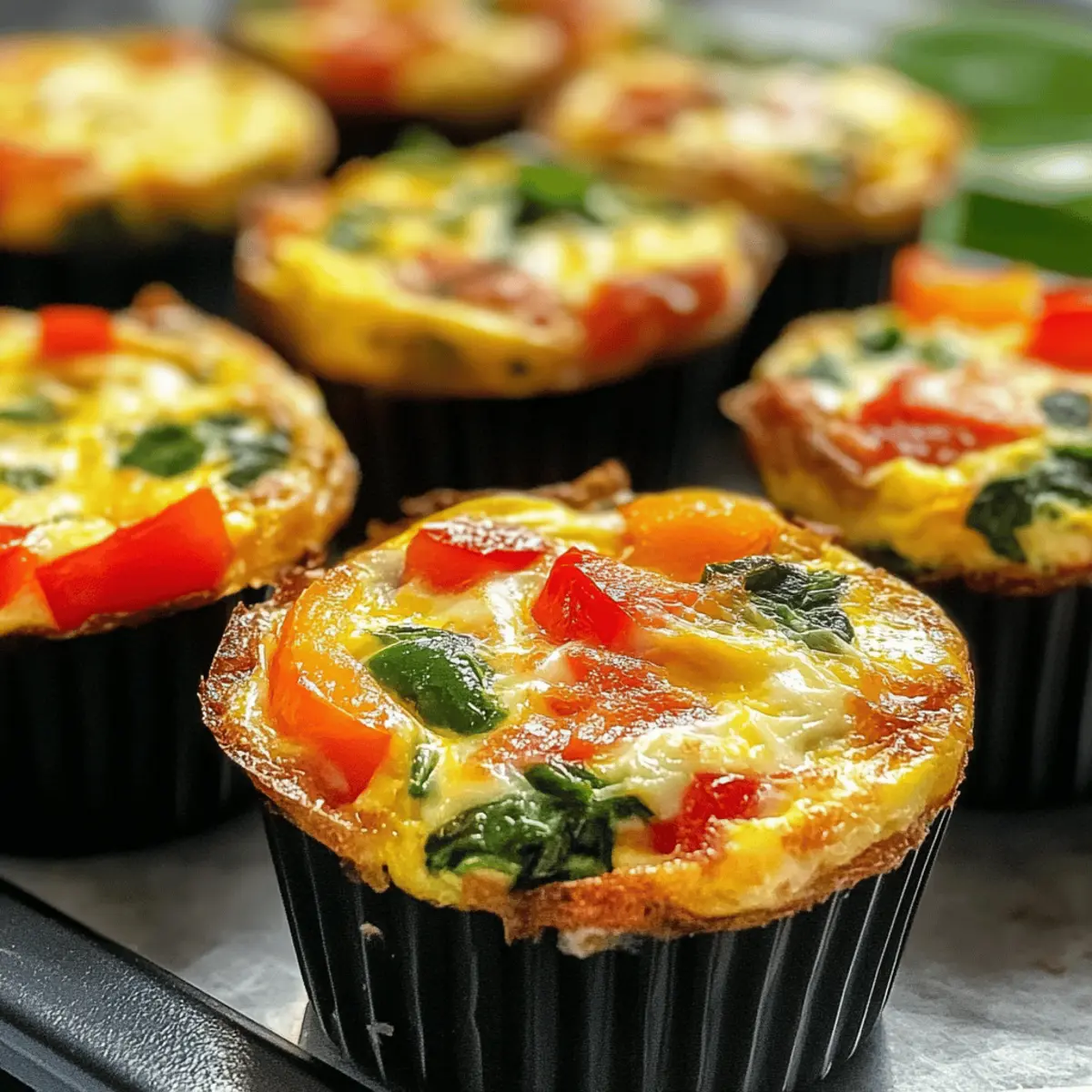 Gemüsebeladene Frühstücks-Frittata-Tassen für jeden Morgen