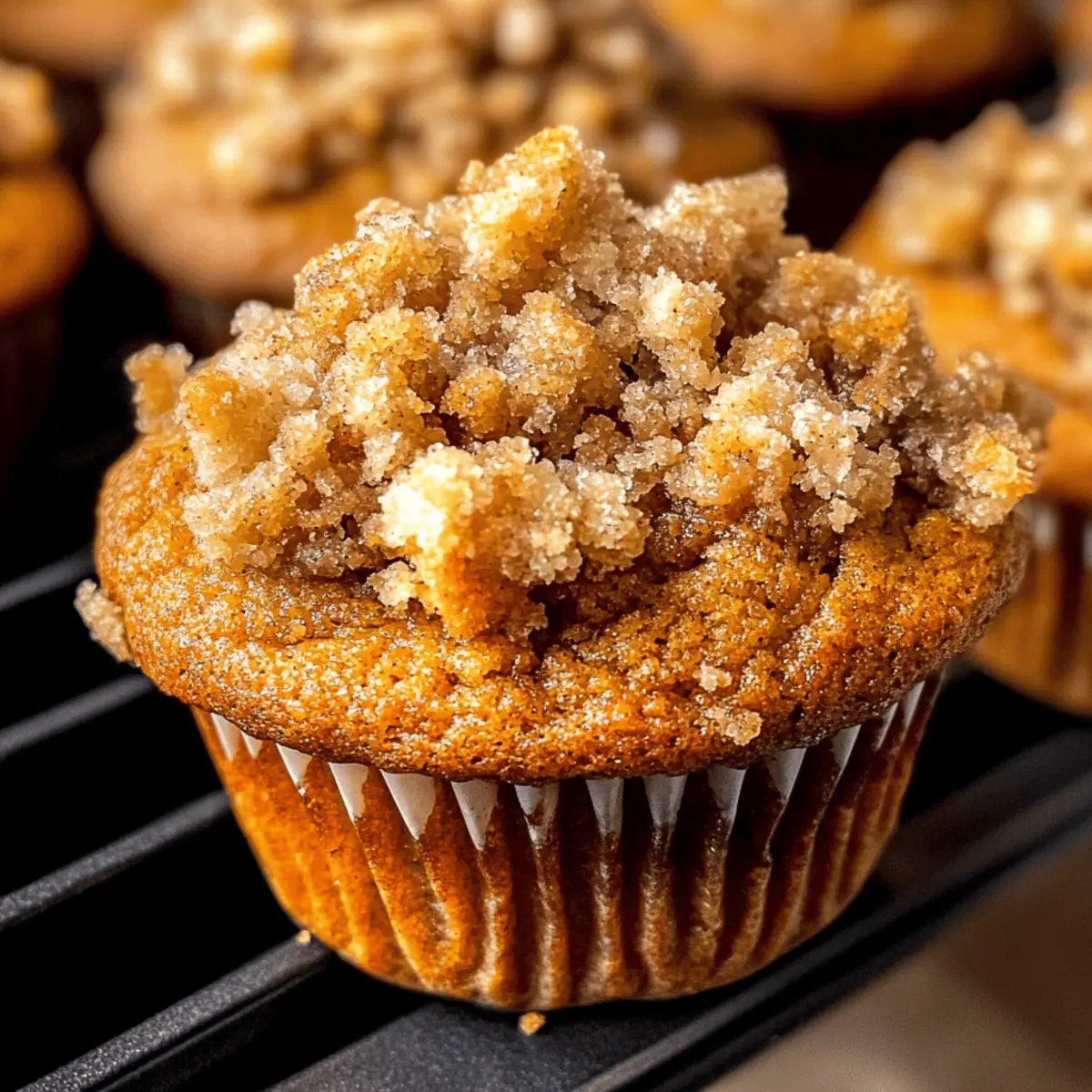Kürbis Streusel Muffins für mühelose Köstlichkeit