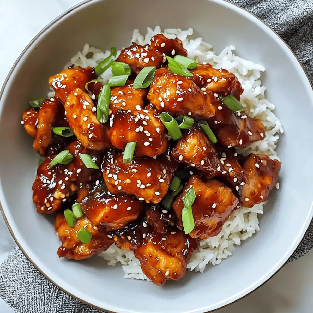 Süßes und scharfes Gochujang-Hühnchen schnell zubereitet