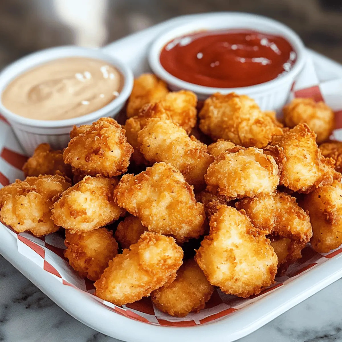 Nachgemachte Chick-fil-A Nuggets für Zuhause