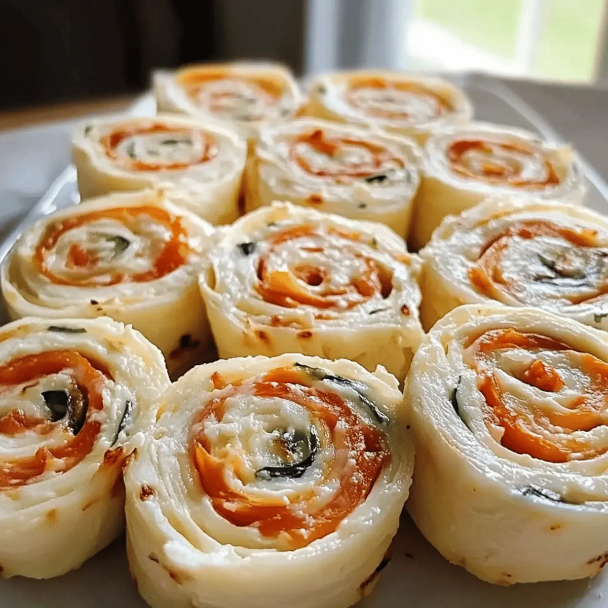 Frischkäse Roll-Ups: Schneller Snack für jeden Anlass