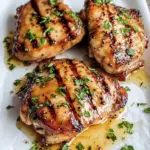 Gebratenes oder Gegrilltes Honig-Senf-Hühnchen (mit der besten Honig-Senf-Marinade)