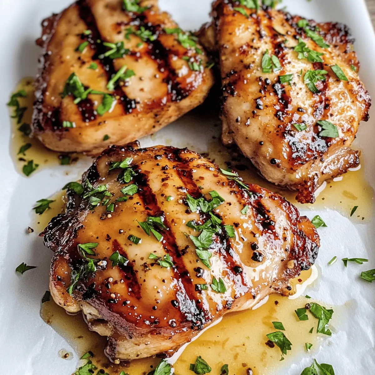 Gebratenes Honig-Senf-Hühnchen mit toller Marinade