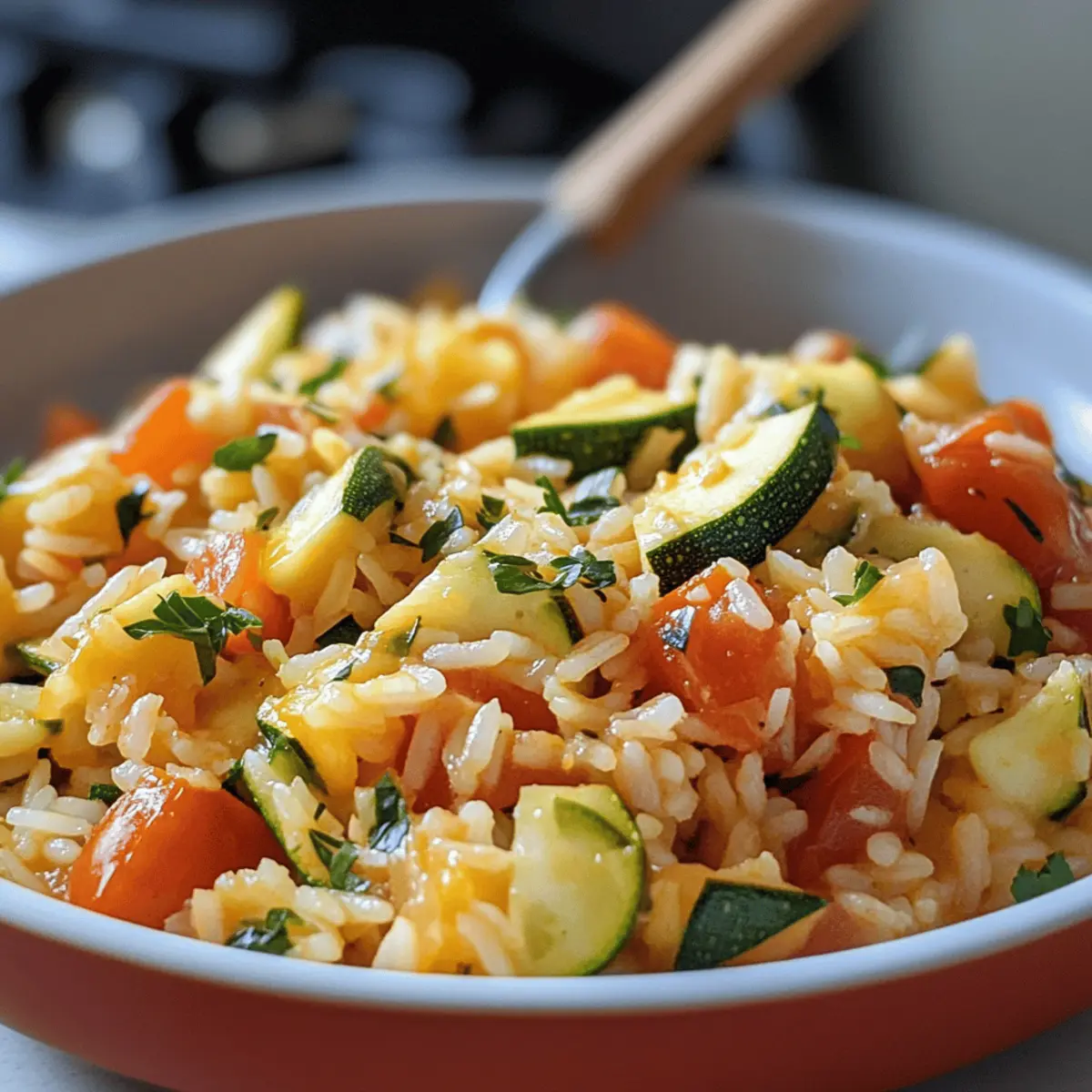 Zucchini-Tomaten-Reis: Gesund und Lecker genießen