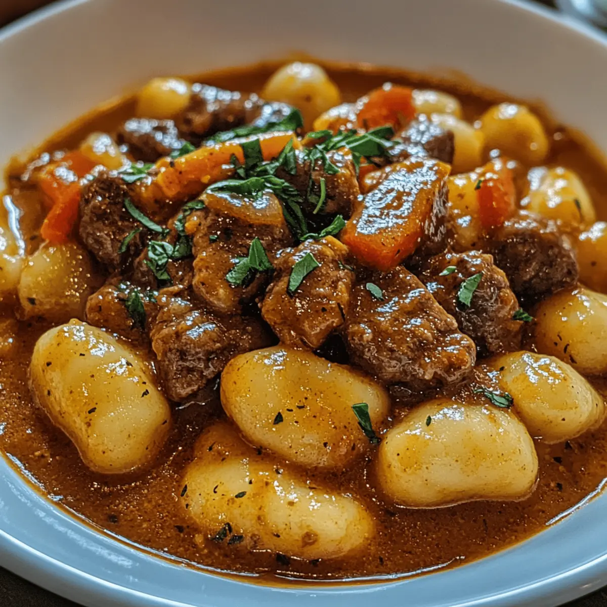 Gnocchi-Gulasch – Herzhaftes Wohlfühlessen für Dich