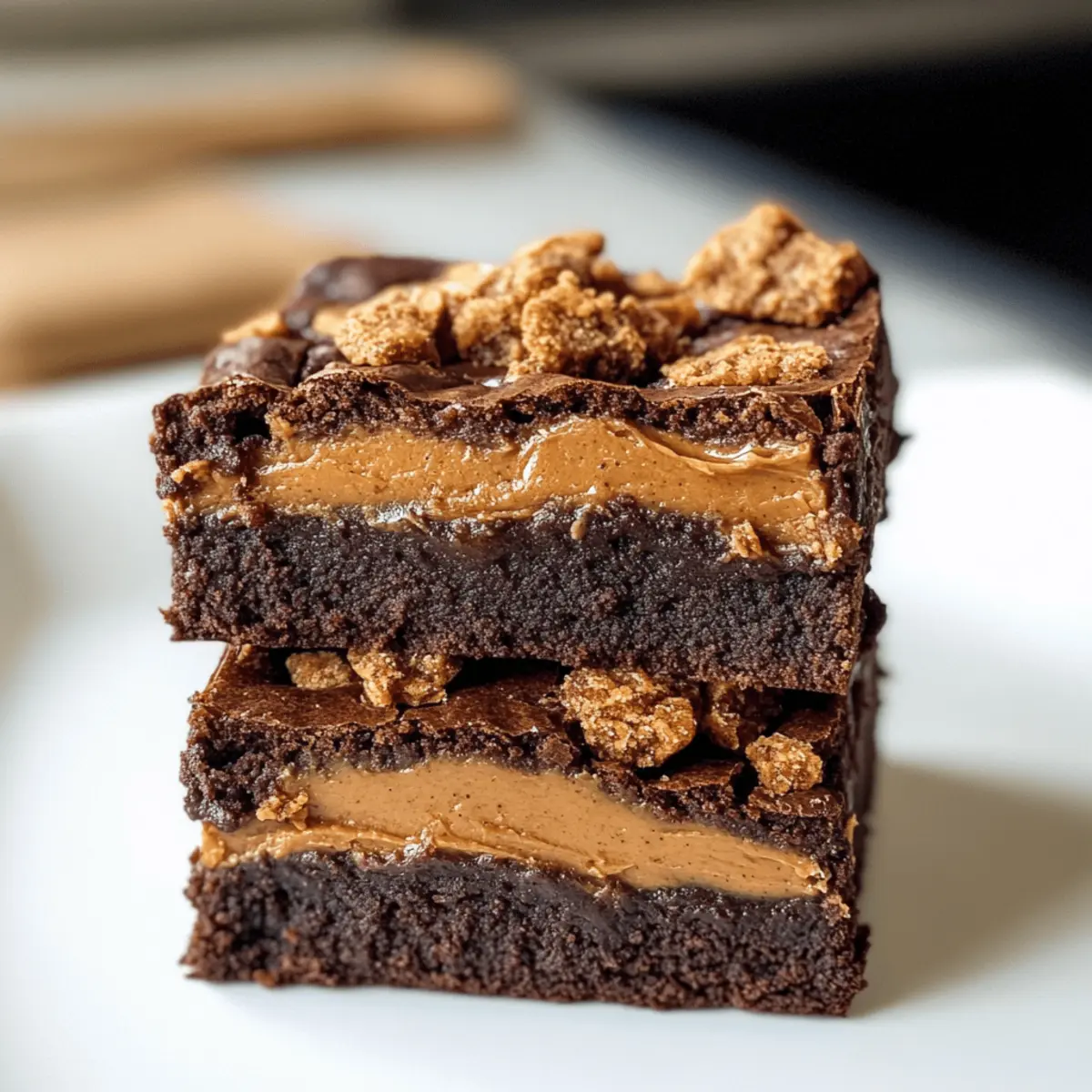 Biscoff Brownies für ultimative Genuss-Momente