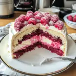 Weiße Schokolade Himbeer Traumkuchen