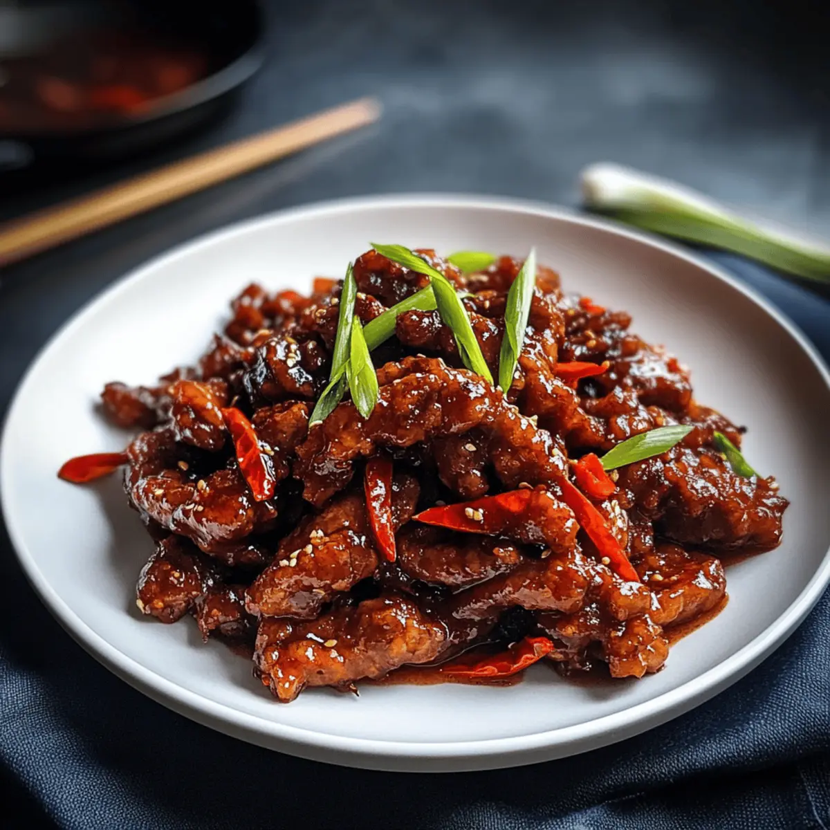 Knuspriges Chili-Rindfleisch für dein nächstes Dinner