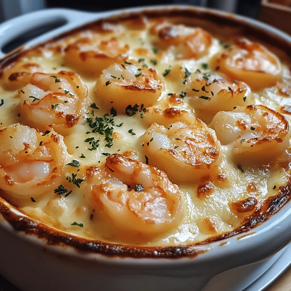 Meeresfrüchte Gratin für ein schnelles Abendessen
