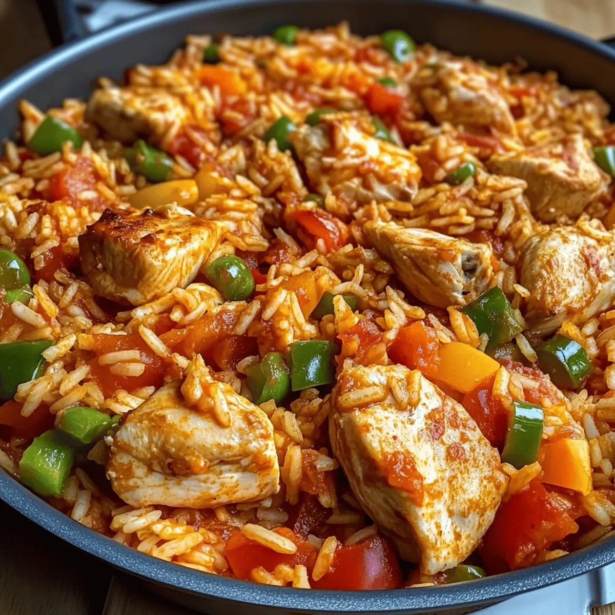 Serbisches Reisfleisch mit Hähnchen schnell zubereitet